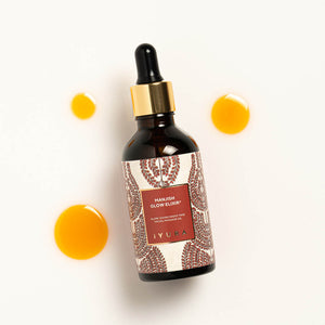 AM/PM Face Care - 5,000 Year Old Skincare Ritual - Morning Brightening Oil + Evening Even-Toning Oil - Best Face Moisturizers With Saffron, Manjistha, Natural Vitamins E & C Beauty set iYURA 