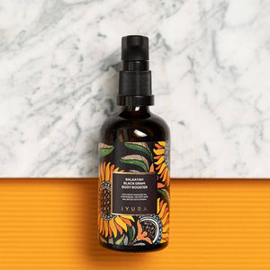 Balaayah Black Gram Body Booster: Body Massage Oil for Dry, Aging Skin - In 4 Indulging Aromas! Body Oil iYURA 