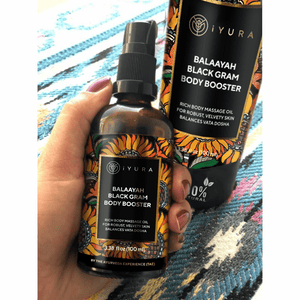 Balaayah Black Gram Body Booster:- Body Oil iYURA 