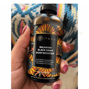 Balaayah Black Gram Body Booster:- Body Oil iYURA 