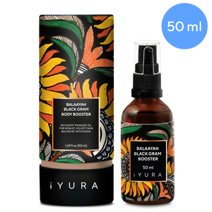 Balaayah Black Gram Body Booster -With the Richness of Black Gram - Pick your size Body Oil iYURA 1.69 fl oz (50 ml) 