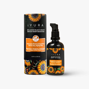 Balaayah Black Gram Bright Body Booster - With Sweet & Citrusy Aroma Body Oil iYURA 