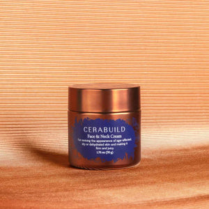 Cerabuild Face and Neck Cream - Protect Your Skin's Lost Moisture with Phyto-Ceramides: Lotion & Moisturizer A Modernica Naturalis 