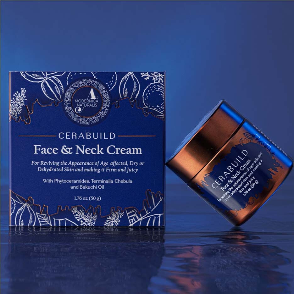 Cerabuild Face and Neck Cream - Restore and Protect Your Skin's Lost Moisture with Phyto-Ceramides - Pick Your Size Lotion & Moisturizer A Modernica Naturalis 