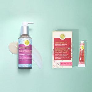 Clean & Glow Duo: Nucinel Makeup Remover and Rufolia Periorbital Eyemulsion Beauty set A. Modernica Naturalis 