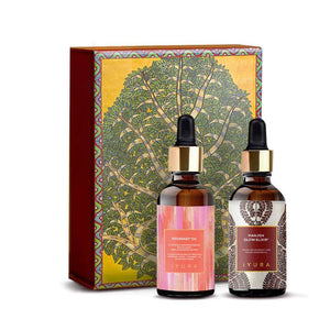 Day & Night Face Oil Duo - Limited Edition - In A Beautiful Gift-Worthy Box Beauty set iYURA 