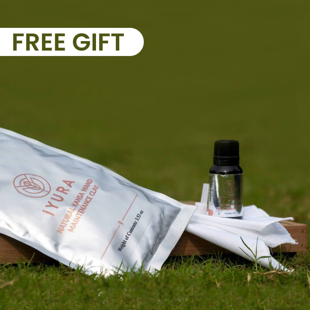 FREE GIFT: Kansa Maintenance Kit singleton_gift The Ayurveda Experience 