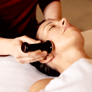 Kansa Wand - Personal Face Wand with Free Mini Kesaradi Face Oil Massage Tools The Ayurveda Experience 