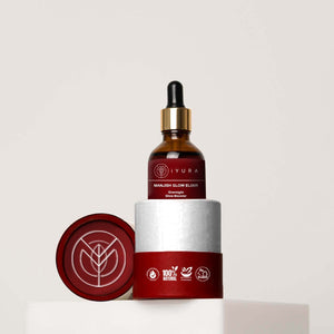 Manjish Glow Elixir - Ayurvedic Night-Time Face Oil - Natural Moisturizer for Healthy Skin -- Night-time face oil iYURA 