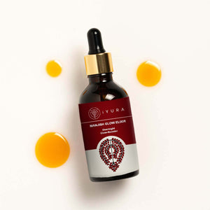 Manjish Glow Elixir - For a reduced appearance of blemishes Night-time face oil iYURA 