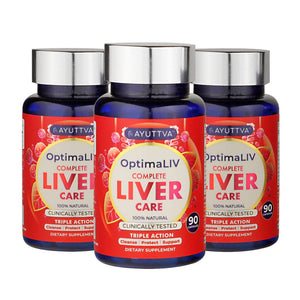 OptimaLIV - Clinically Tested, Triple-Action Ayurvedic Liver Function Supplement