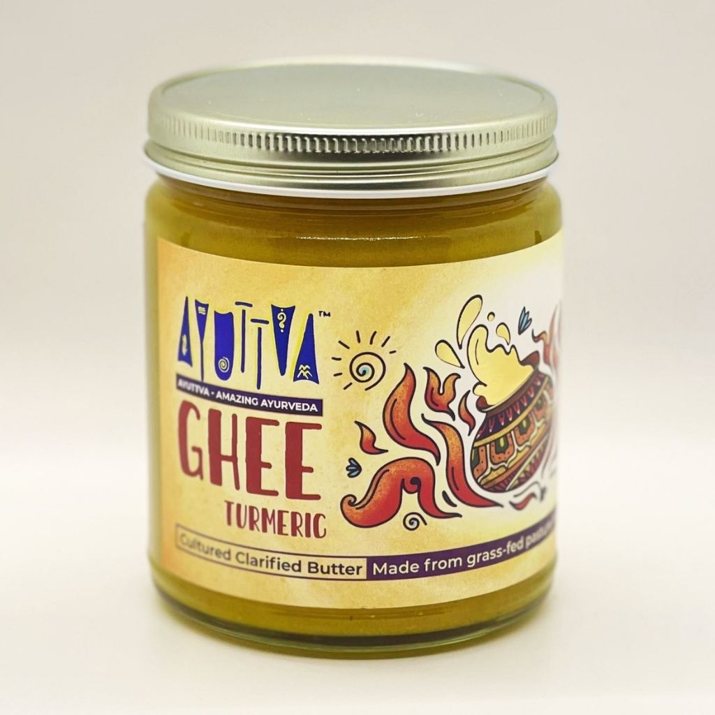 Pure Organic Ghee - Turmeric-Infused - A2 Grass-Fed Cow Ghee Ghee Ayuttva 