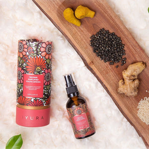 The Ayurveda Experience Black Gram Edit - Face and Body Trio with 2 Aroma Options of Body Oil Skin Care A Modernica Naturalis 