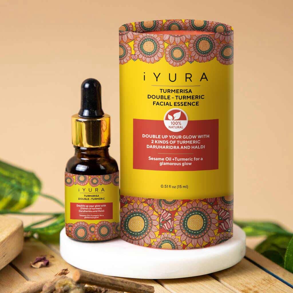 Turmerisa Double-Turmeric Facial Essence - An Ayurvedic Activator-Oil Face oil iYURA 